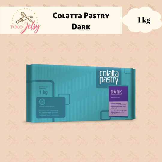 

COLATTA PASTRY DARK COMPOUND / COKLAT BATANG DARK 1kg