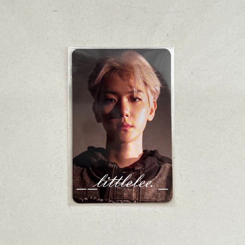 BAEKHYUN PHOTOCARD OBSSESION PENDANT NECKLACE