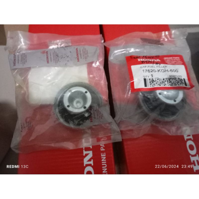 Tutup Tangki BeAT, Scoopy, Genio, Vario / Asli/Original AHM