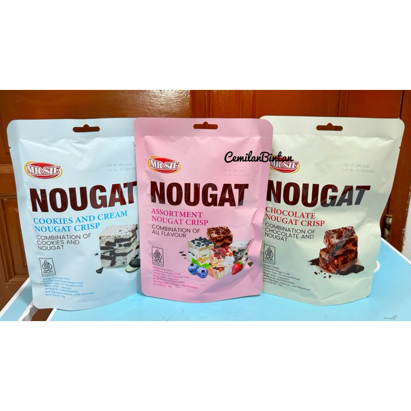 

CemilanBintan ( MR SIF Nougat crispy 70gram Coklat )