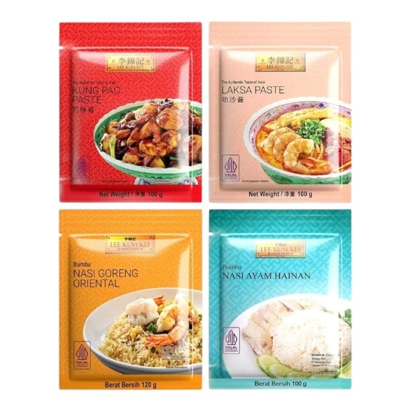 

Lee kum kee Bumbu Instan Paste 4 varian Rasa 100gr