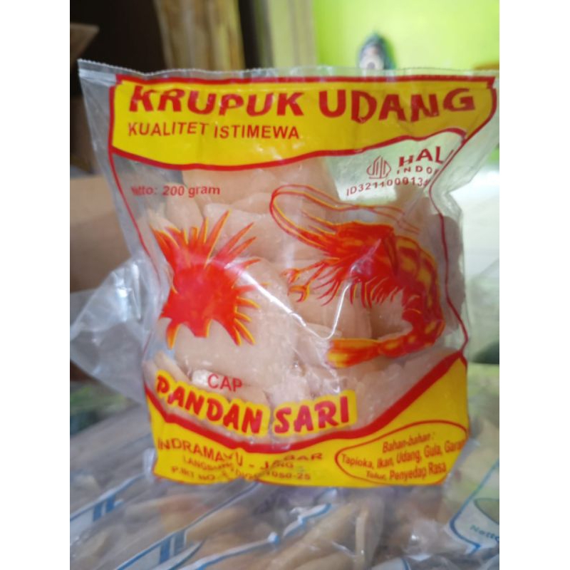 

KERUPUK UDANG PANDAN SARI- KERUPUK UDANG ASLI