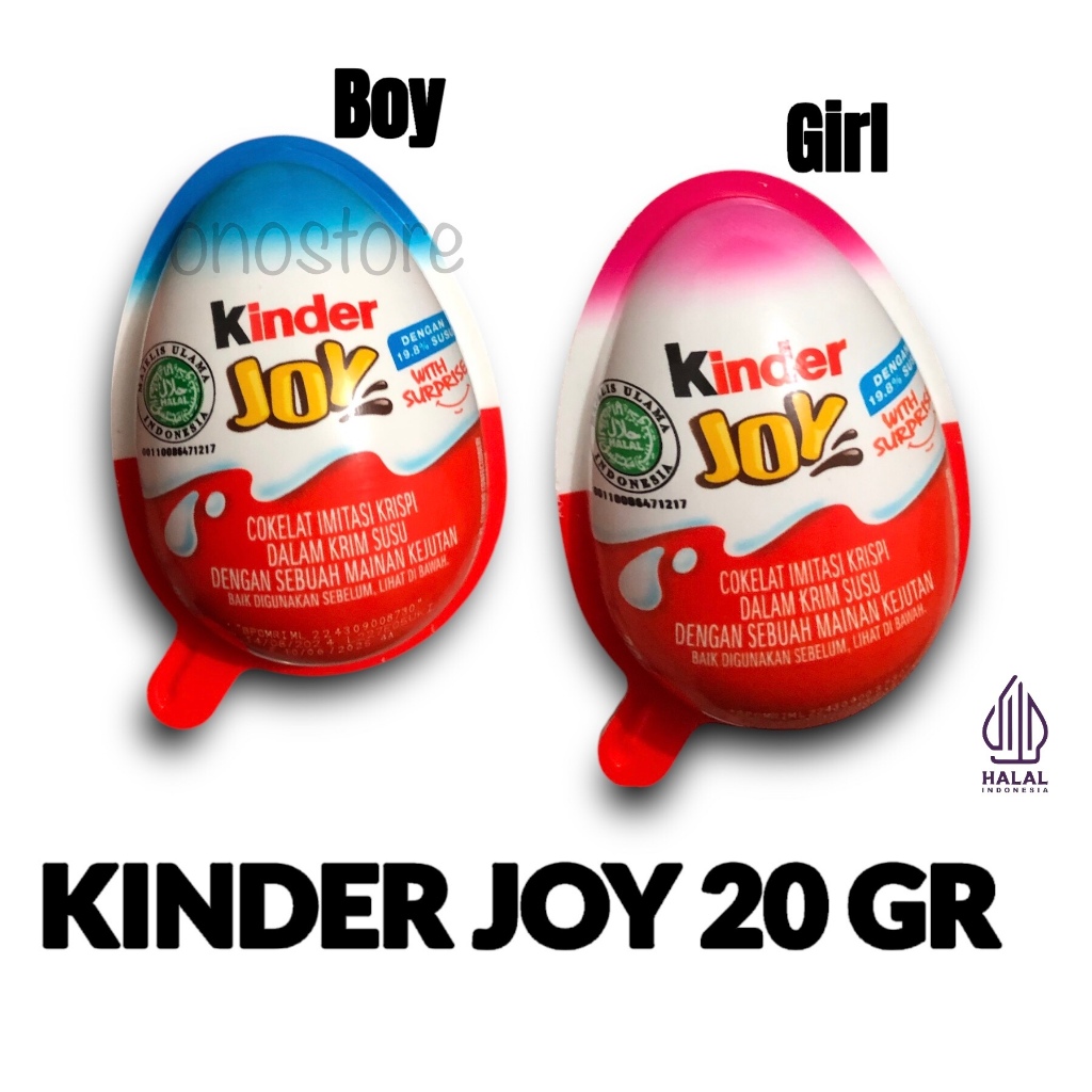 

Cokelat Kinder Joy Boy Girl Chocolate 20 gram