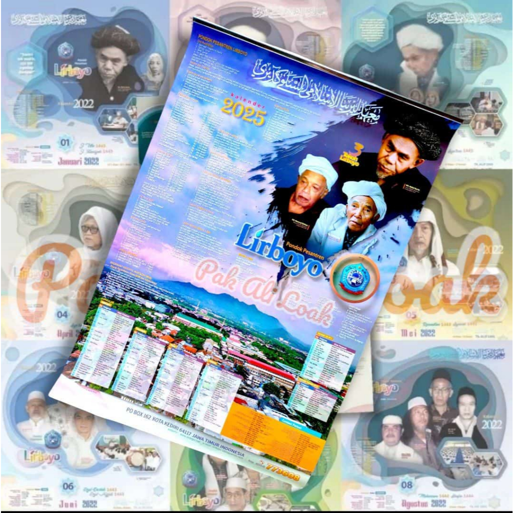 tanggalan kalender terbaru pondok pesantren lirboyo terbaru