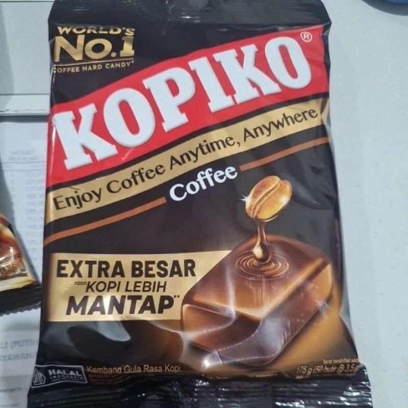 

Kopiko permen kopi Coffee Candy 175gr isi 50pcs