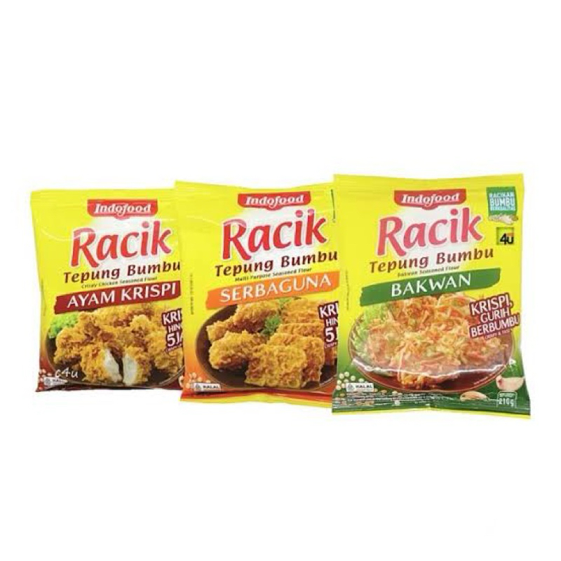 

RACIK TEPUNG BUMBU INDOFOOD 210GR ( 1 PCS )