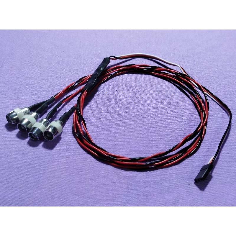 LAMPU LED RC + MODUL KONTROL ON/OFF DENGAN REMOT