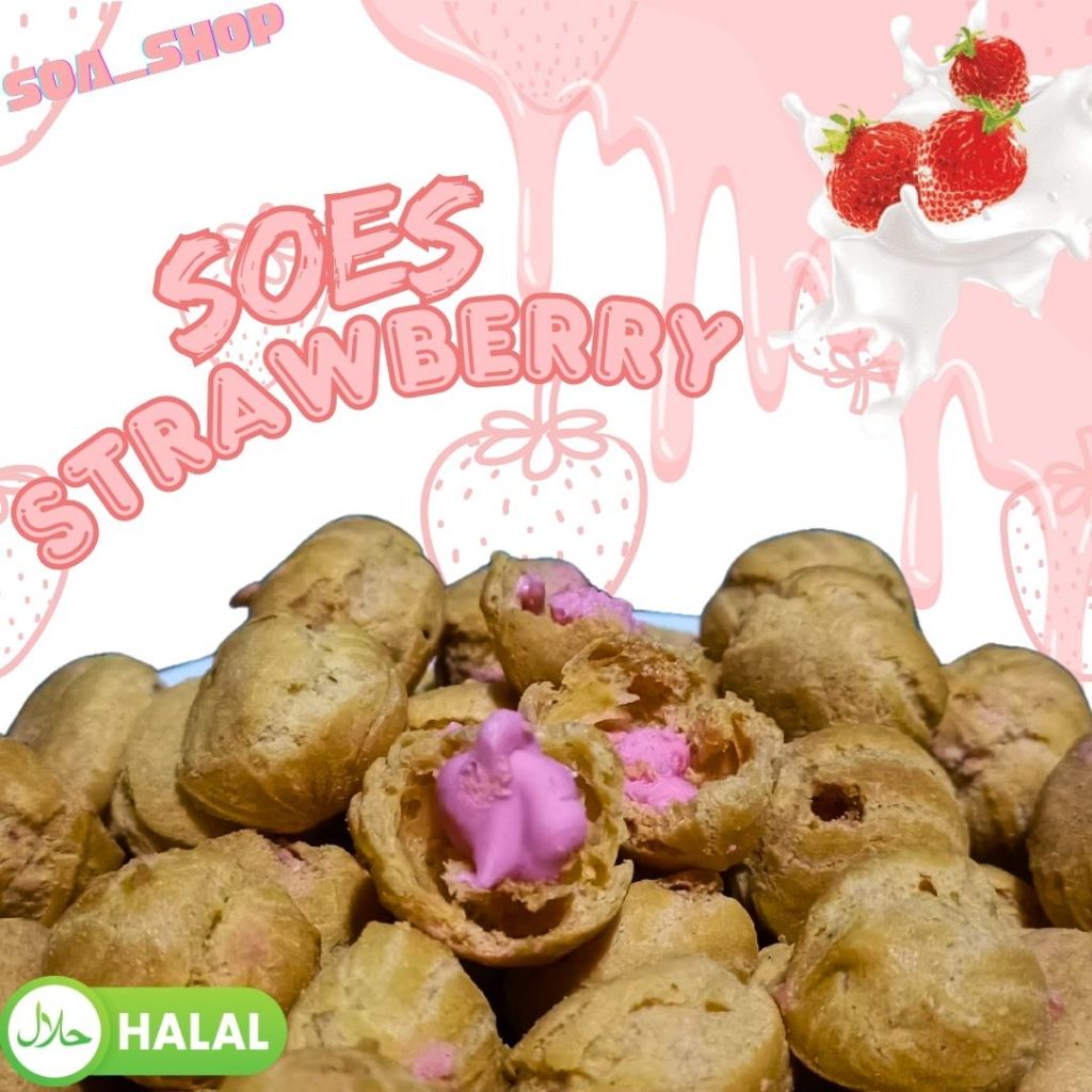 

Soa Shop Sus Strawberry Cocok Lumer Dewasa Chocolate Termurah Kering Food Soes Kue Cokelat Enak M