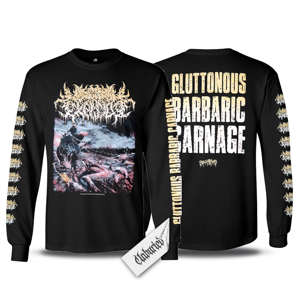 Long Sleeve - Visceral Explosion - Gluttonous Barbaric Carnage