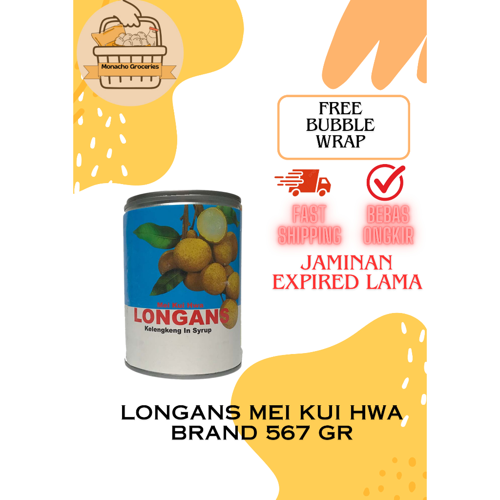 

LONGANS MEI KUI HWA BRAND 567 Gr