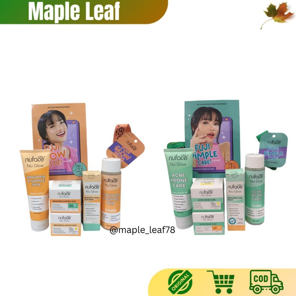 NUFACE Nu Glow Paket 5 in 1