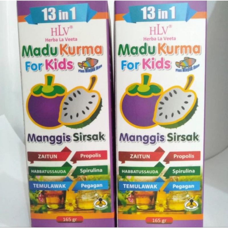 

MARS MADU KURMA MANGGIS SIRSAK FOR KIDS 13 IN 1