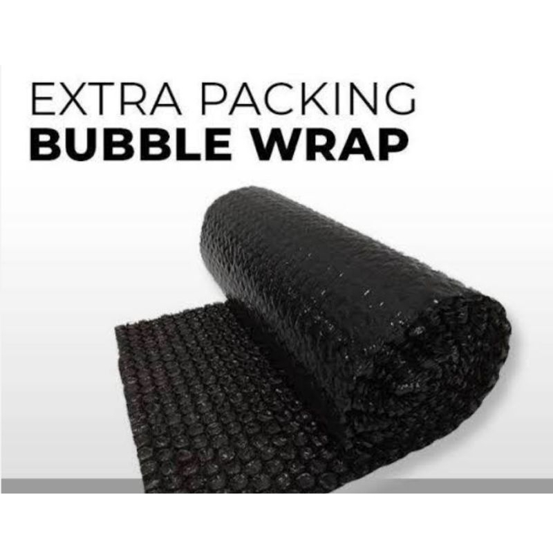 

Bubble wrap - tambahan untuk packing aman