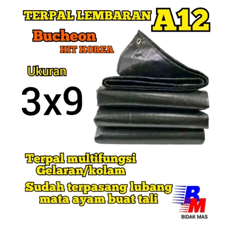 Terpal Lembaran Bucheon Hit Korea Ukuran 3x9