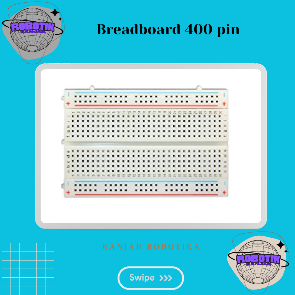 Breadboard 400 Pin Solderless Project Board ARDUINO