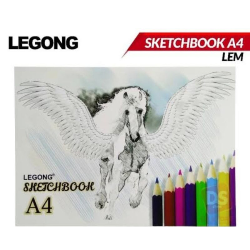 

Sketchbook A4 Legong Lem tebal