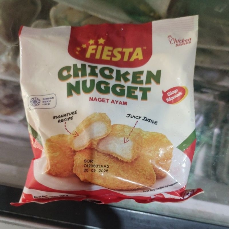 

fiesta chicken nugget 200gr