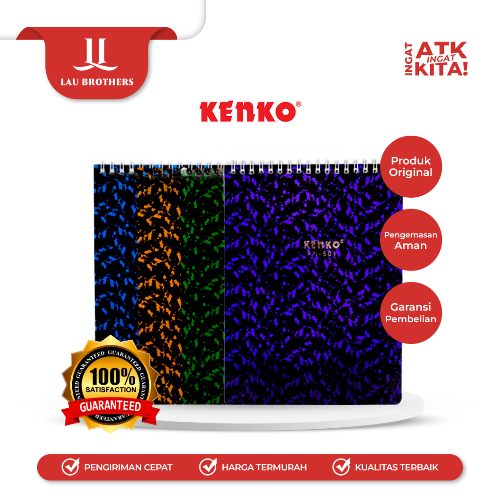 

KENKO BUKU SAKU/ POCKET NOTE PN-501 (3PCS)