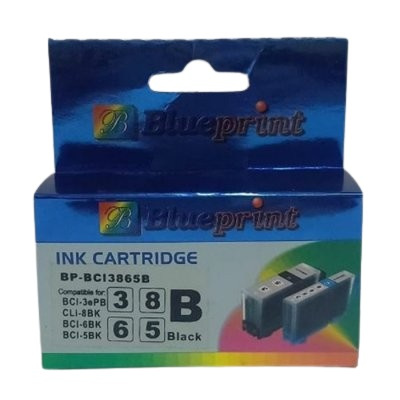 Cartridge Blueprint Tinta Ink BP BCI 3865 Black Color
