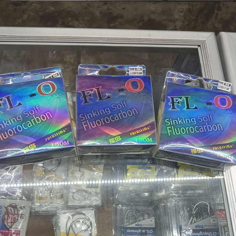 Senar Fukushima FL-O Sinking Soft Fluorocarbon 150M (bisa cod)