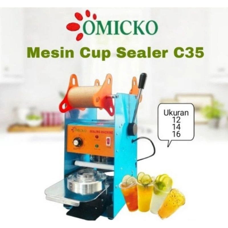 Mesin Press Plastik / Cup Sealer Omicko C-35