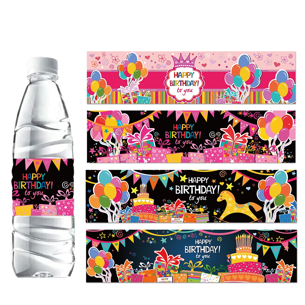 

Sticker Rhebar Label Tempelan Ulang Tahun Sticker 1 set 24 Pcs ( Sheet ) Sticker Botol Sticker Hampers Hadiah Ultah Sticker Anak & Dewasa Happy Birthday Sticker Ucapan