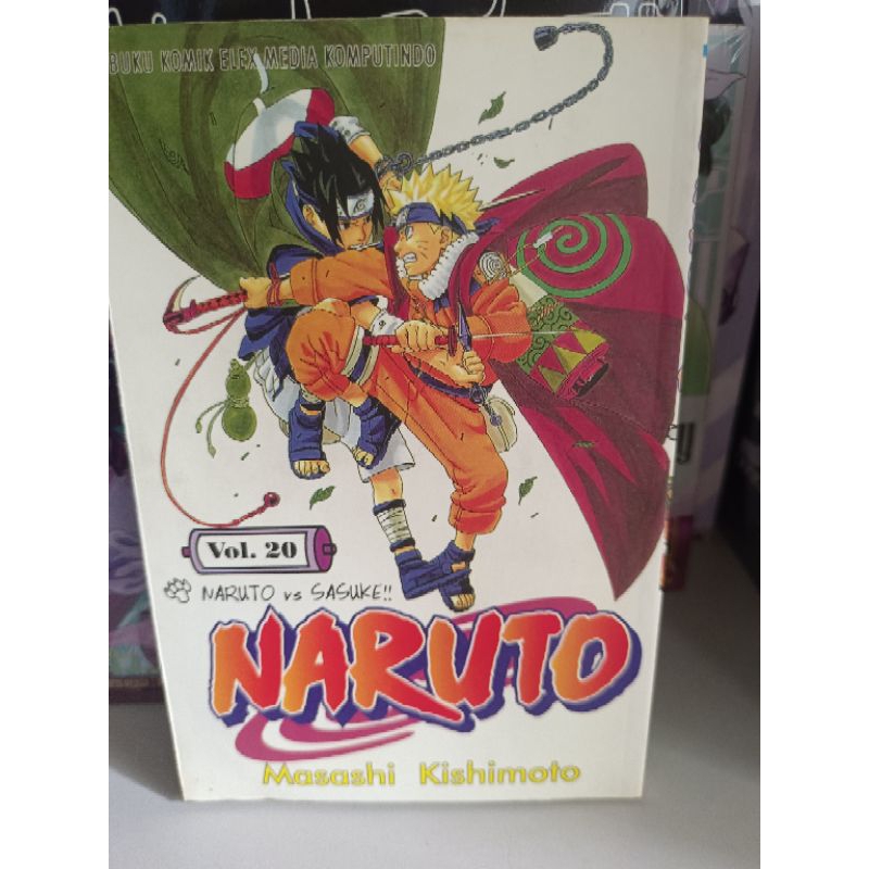 Naruto 13, Naruto 12, Naruto 15, Naruto 20, Naruto 26, 41, 42 43 44 52 55 64 kondisi kolpri mulus, B
