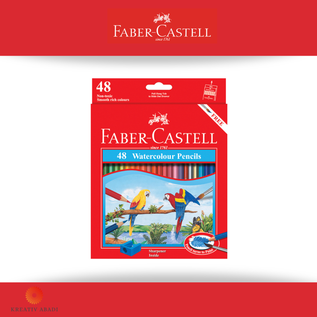 

Faber-Castell Watercolour pencils parrot 48 L