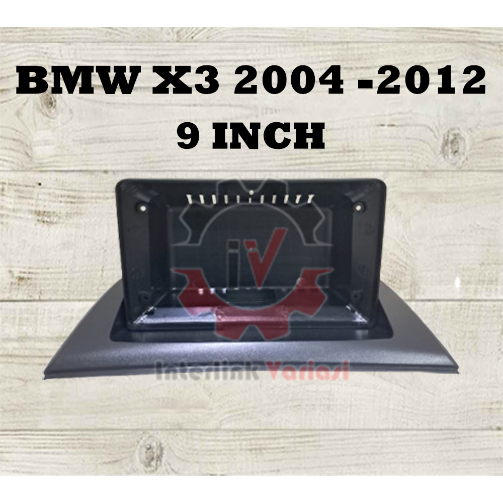 Frame tape head unit android 9 inch BMW X3 E83 2004 - 2010