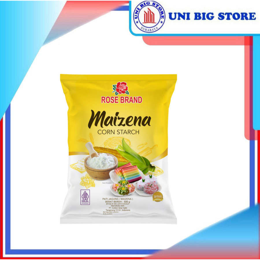 

Rose Brand Tepung Maizena Corn Starch Pati Jagung 500 gr