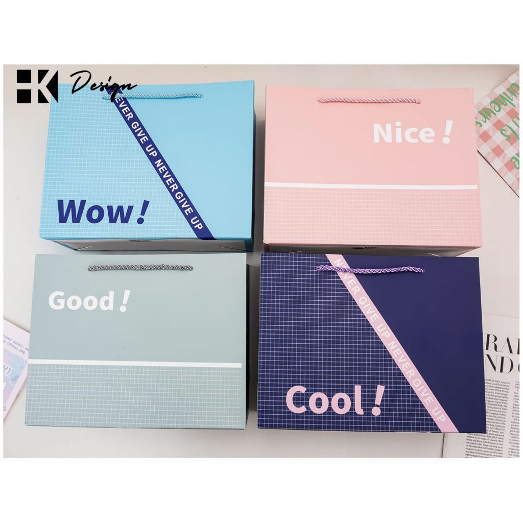 

[ HD-261 S ] Paperbag kertas tutup pita motif Ukuran 24.5*19.5*9.5 Tas Kado motif Paperbag Motif Goodie Bag