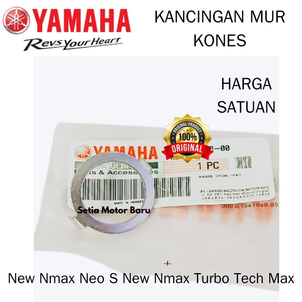 Kancing Kancingan Mur Kones Komstir New Nmax N Max Neo S Turbto Tech Max Ori Asli Yamaha