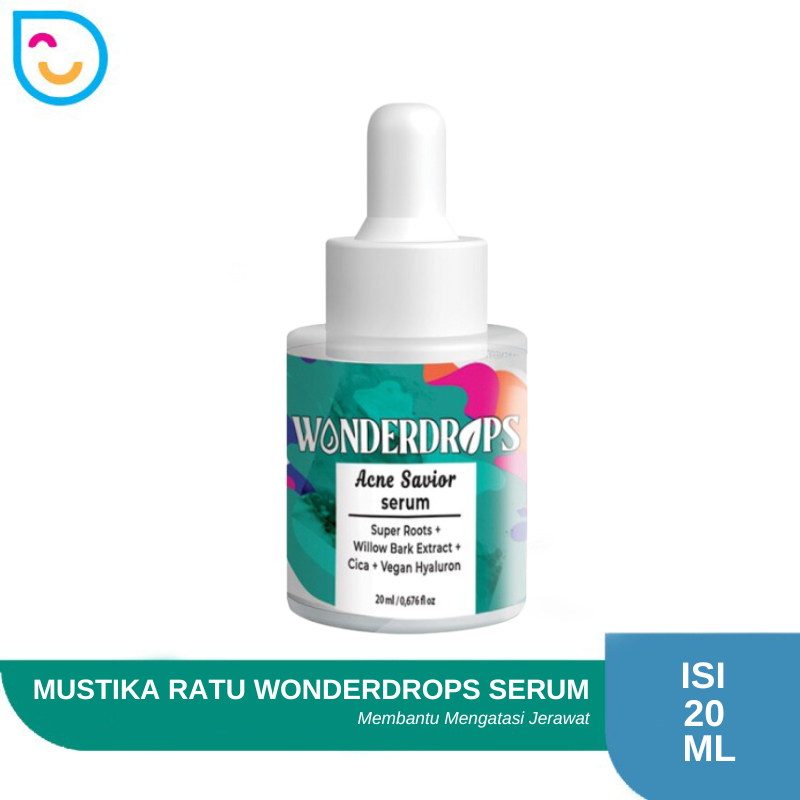 

Serum Wajah Mustika Ratu Wonderdrops Acne Savior 20 ml Mengatasi Jerawat