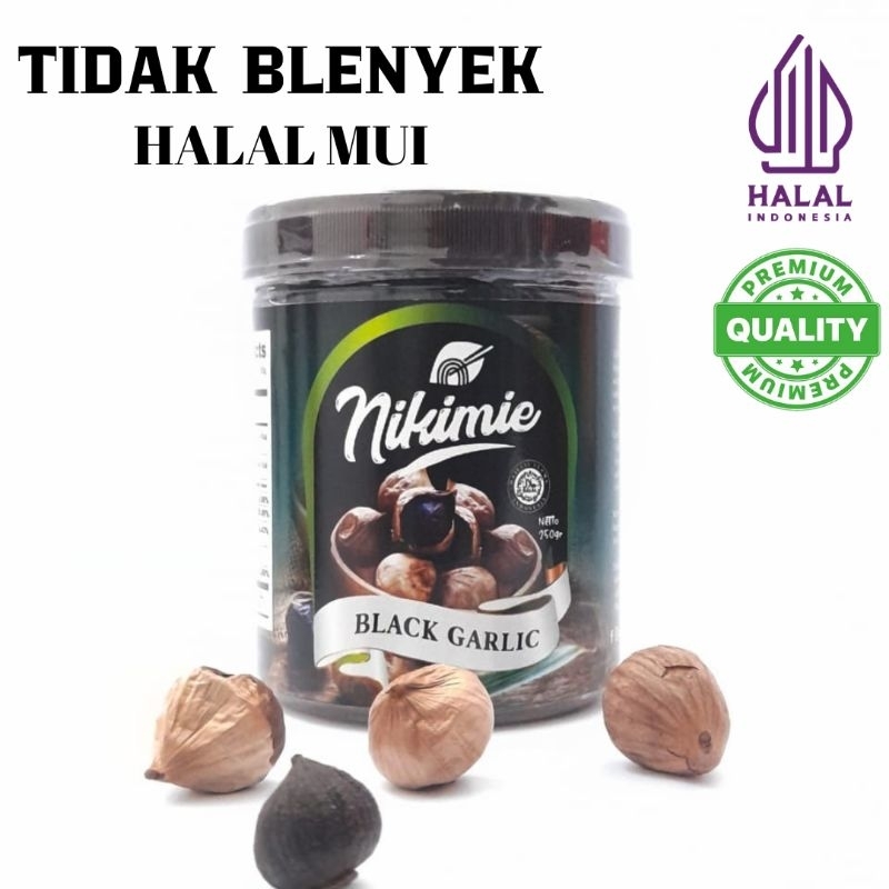 

BAWANG HITAM TUNGGAL /BLACK GARLIC KALIMANTAN TIMUR BALIKPAPAN NIKIMIE OBAT ASAM URAT, KOLESTROL, HIPERTENSI, GULA DARAH BERAT BERSIH 250 gr HALAL MUI