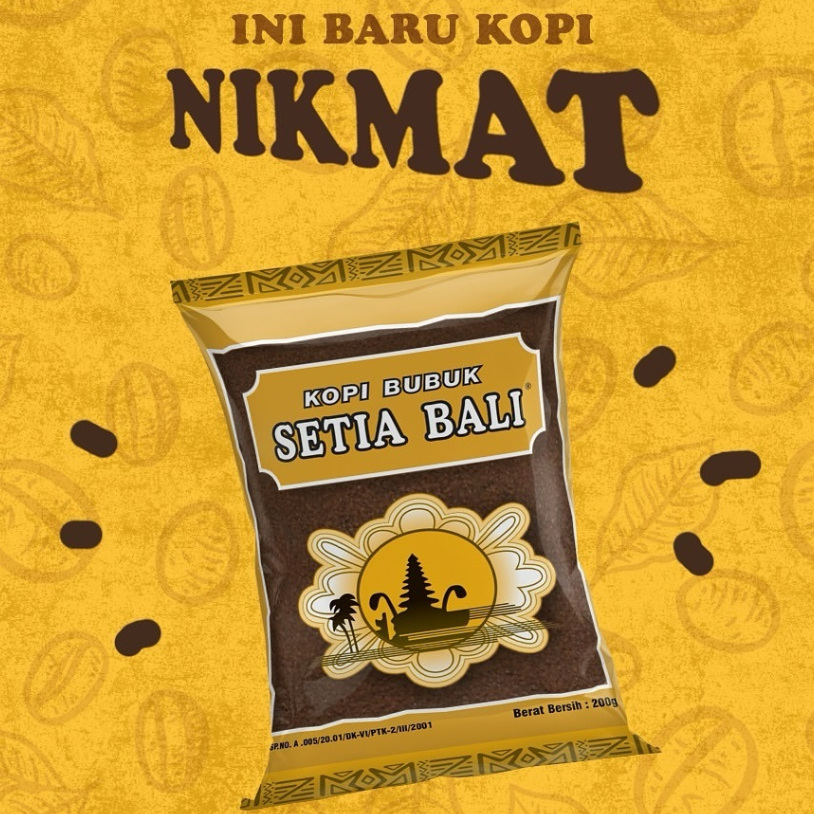 

Kopi Bubuk Setia Bali 400 gram