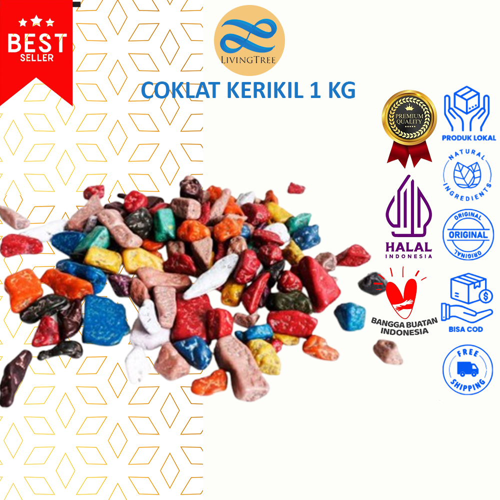 

Coklat Kerikil | Coklat Batu 1KG 100% Original
