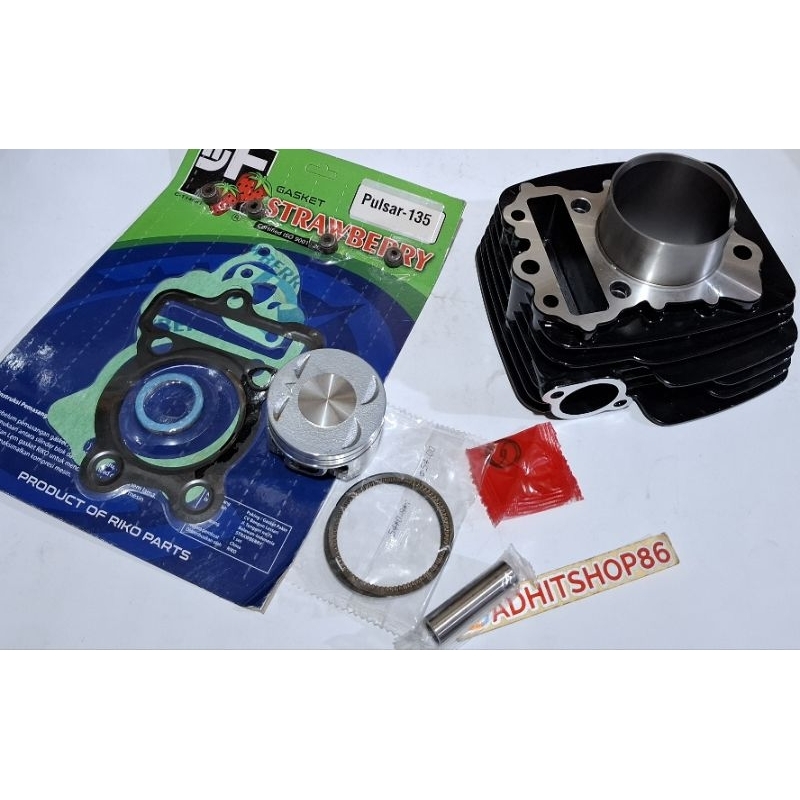 BLOK SEHER ASSY BAJAJ PULSAR 135 CYLINDER BLOCK BAJAJ PULSAR 135 PISTON KIT BAJAJ PULSAR 135