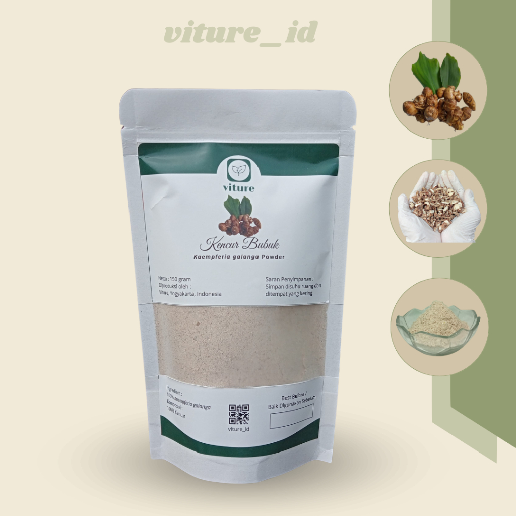 

Viture Kencur Bubuk Asli 150gr 100% Tanpa Campuran Untuk Bumbu Dapur Untuk Bumbu Seblak Untuk Jamu