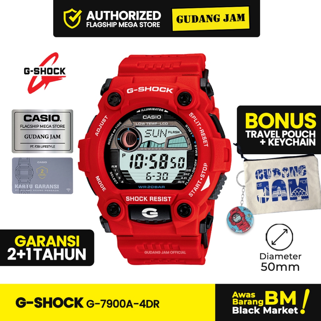 Jam Tangan G-Shock G-7900A-4DR G-7900A G-7900 G7900A G 7900A