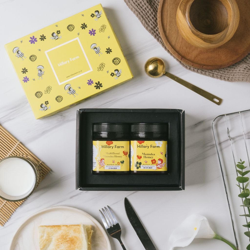 

Hampers Multifloral Manuka Honey 250gr + Manuka Honey 250gr