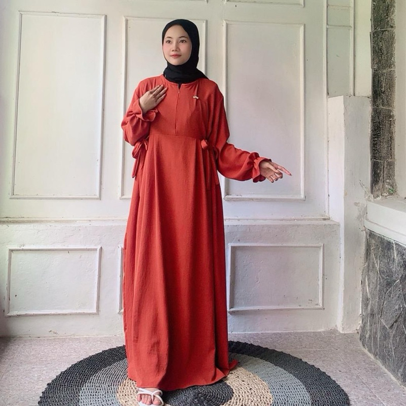 Gamis Azzahra Crinckle AirFlow Premium