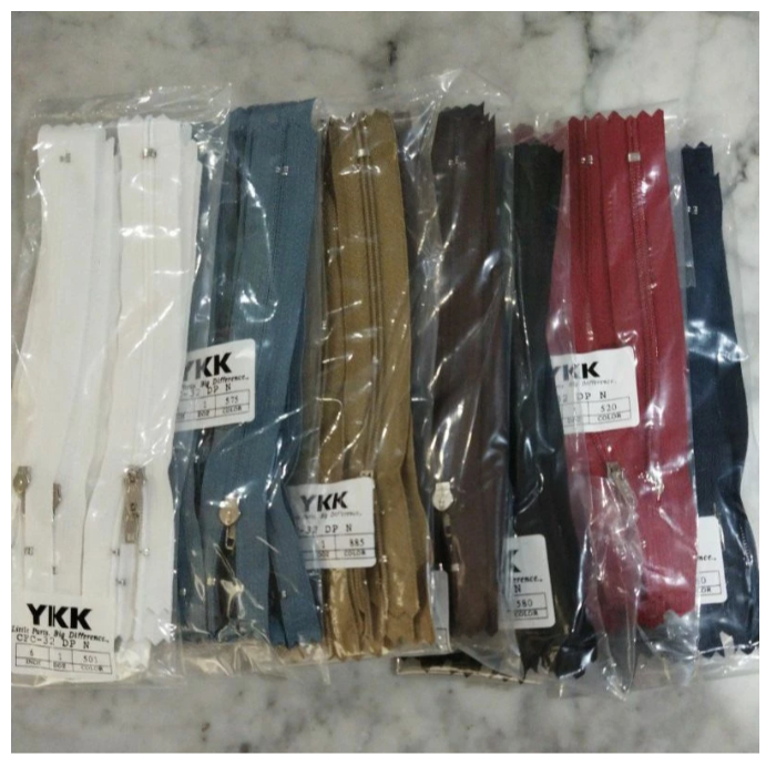 Resleting YKK 6 inch - Resleting YKK 15 cm - Rit YKK 15 cm