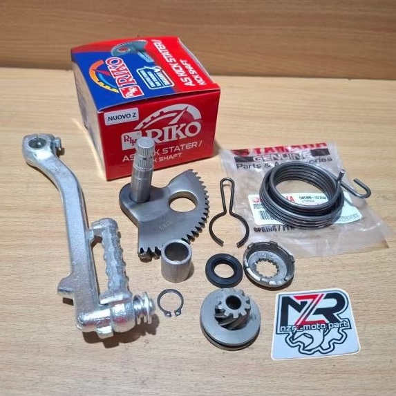 PAKET AS SLAH NOUVO//PEDAL SLAH/ENGKOL KICK STATER SET PER SLAH+GIGI SLAH+LAWAN GEAR KAMPAK SLAHAN Y