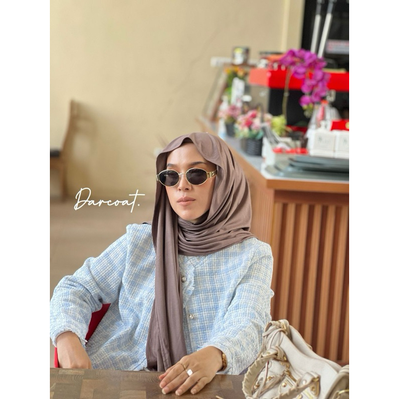 Pasmina Kaos Rayon Oval| Pasmina Kaos| Pasmina Oval By LR