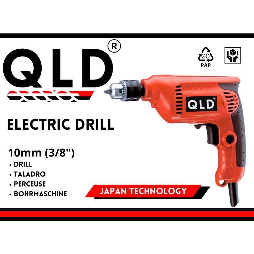 Electric Drill Mesin Bor 10mm / Mesin Bor QLD 10mm