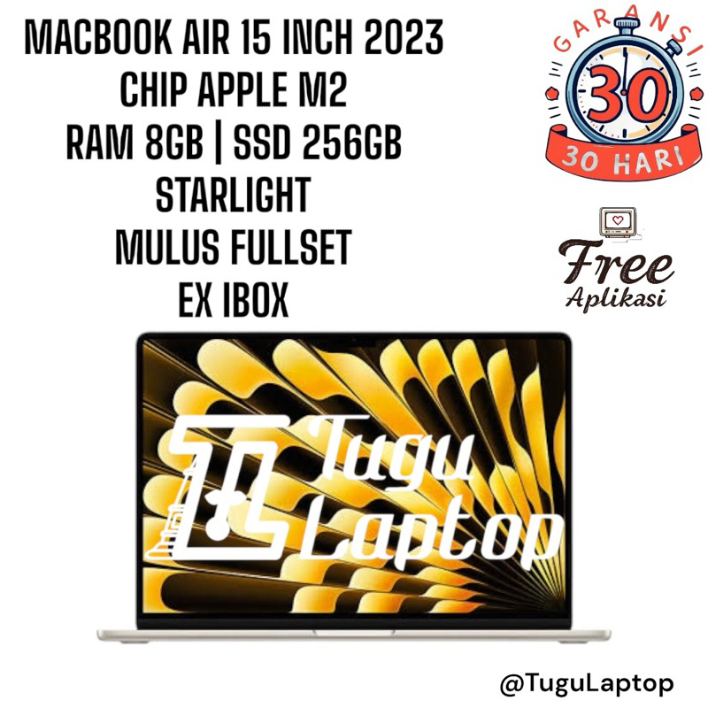 MACBOOK AIR 15 INCH 2023 M2 EX IBOX