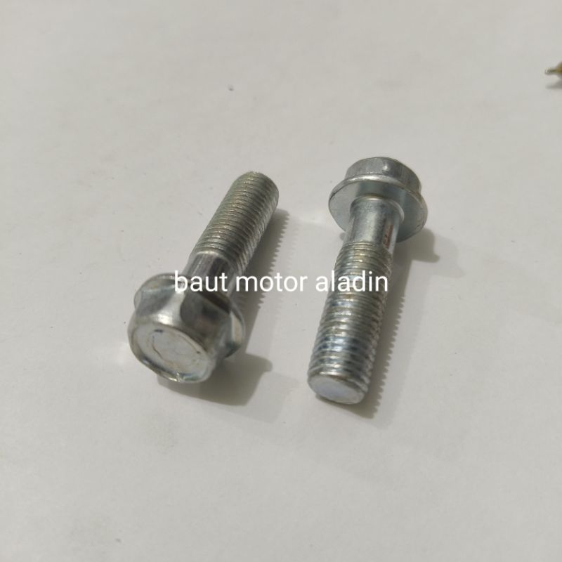 Baut Topi/Flange Bolt 14/M10x35mm Kunci 14