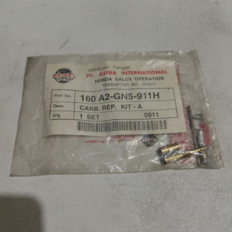 Repair Kit Karburator Parkit Karbu Honda Grand AHM HGP Ori Segel