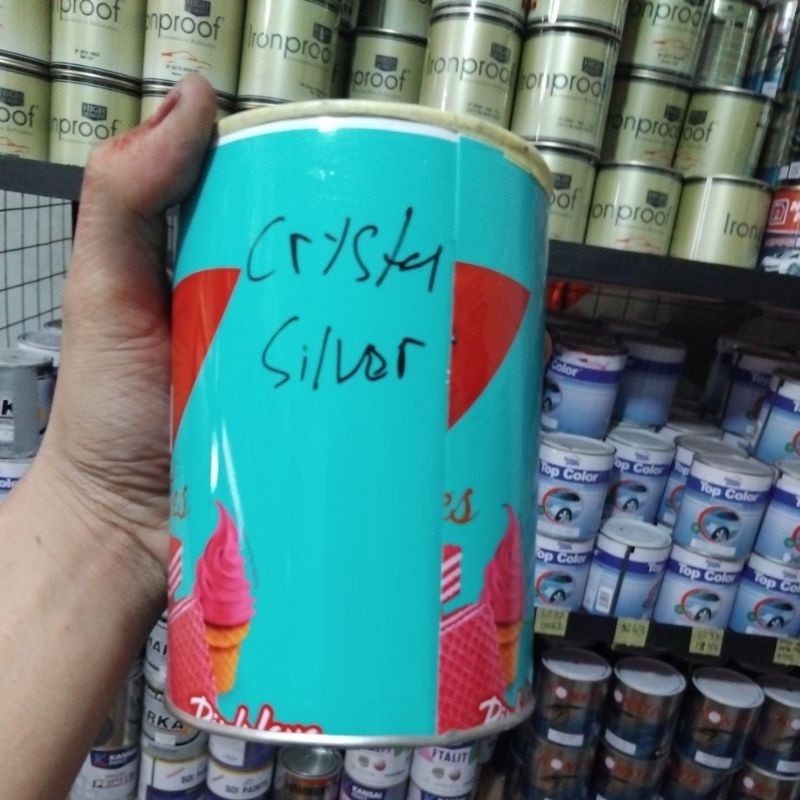 CAT DUCO SILVER CRYSTAL NO BRAND