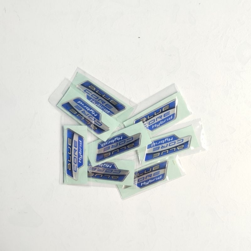 

STICKER TIMBUL | BLUE CORE HYBRID | UKURAN 7cm x 2,3cm